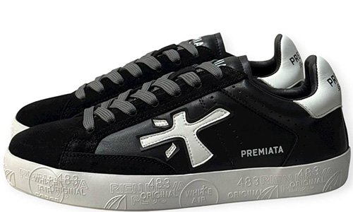 Premiata 483 Print Edition Black
