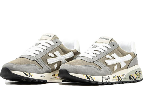 Premiata Mick 6174 Beige Grey